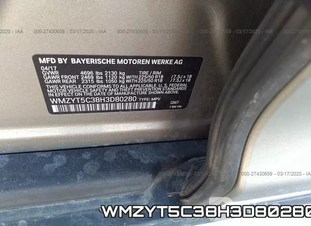 WMZYT5C38H3D80280 фото 10