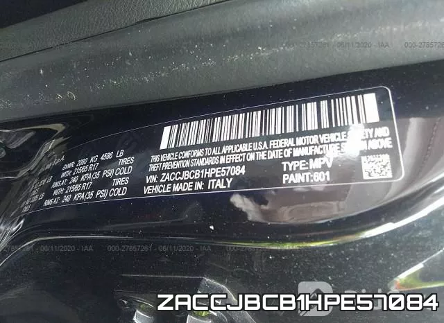 ZACCJBCB1HPE57084 фото 10