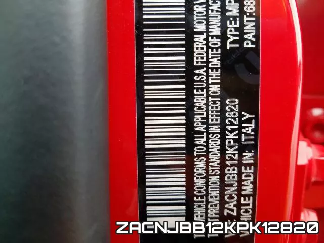 ZACNJBB12KPK12820 фото 2
