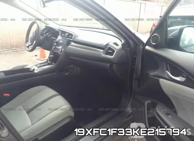 19XFC1F33KE215794 фото 6