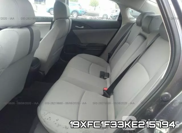 19XFC1F33KE215794 фото 9