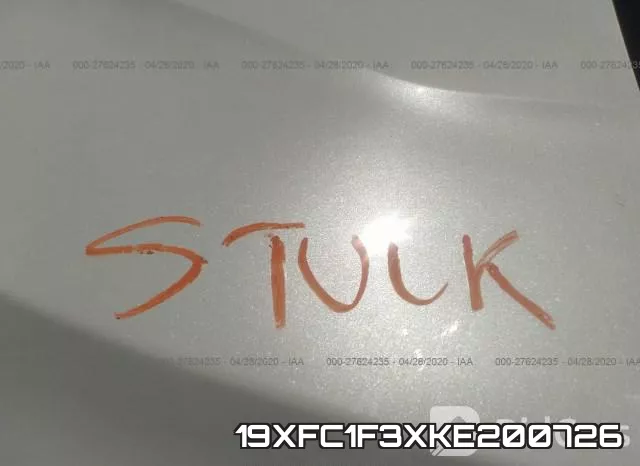19XFC1F3XKE200726 фото 2