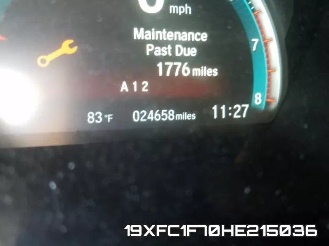 19XFC1F70HE215036 фото 9