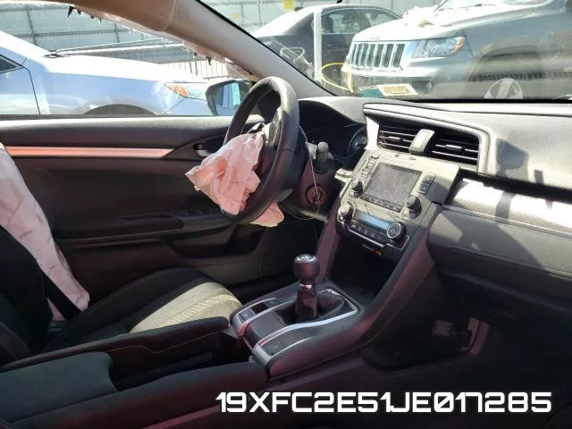 19XFC2E51JE017285 фото 10