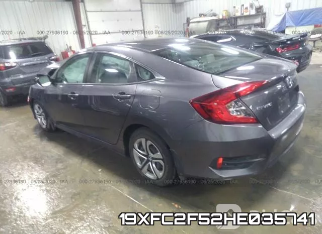 19XFC2F52HE035741 фото 4