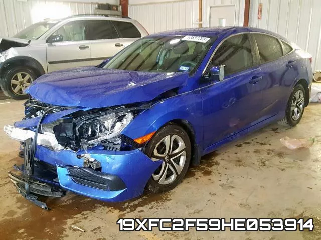 19XFC2F59HE053914 фото 3