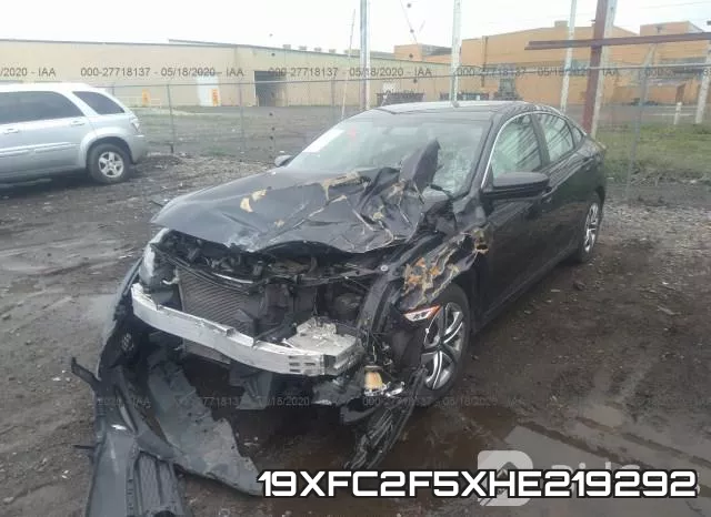 19XFC2F5XHE219292 фото 3