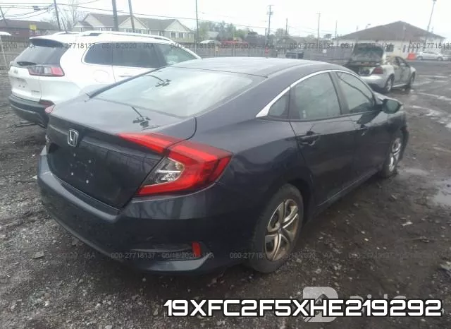 19XFC2F5XHE219292 фото 5