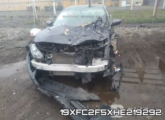 19XFC2F5XHE219292 фото 7