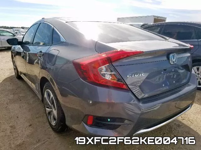 19XFC2F62KE004716 фото 4