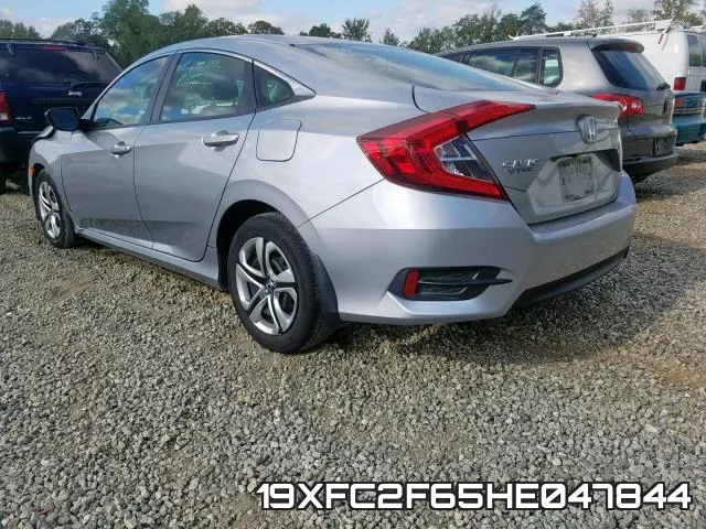 19XFC2F65HE047844 фото 4