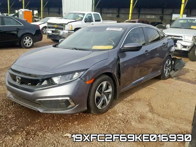 19XFC2F69KE016930 фото 3
