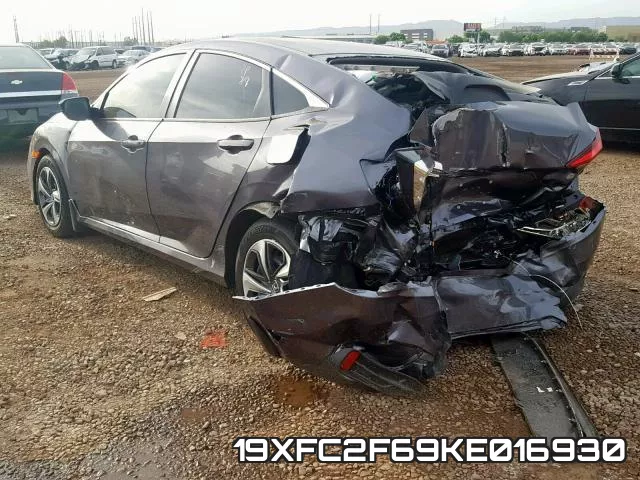 19XFC2F69KE016930 фото 4