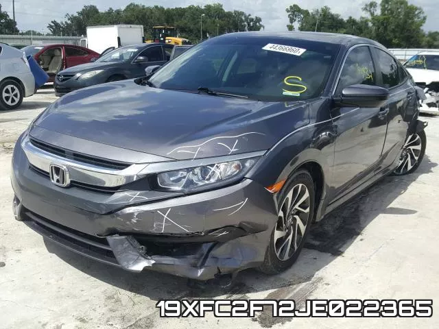 19XFC2F72JE022365 фото 3