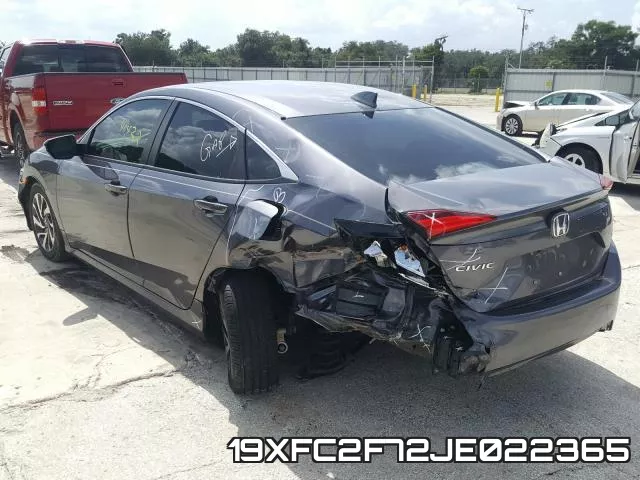 19XFC2F72JE022365 фото 4