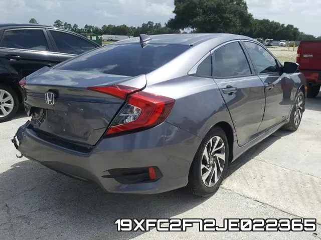 19XFC2F72JE022365 фото 5