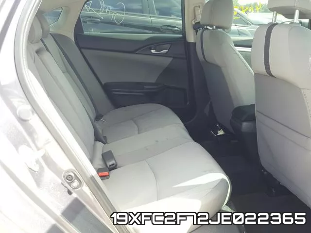 19XFC2F72JE022365 фото 7