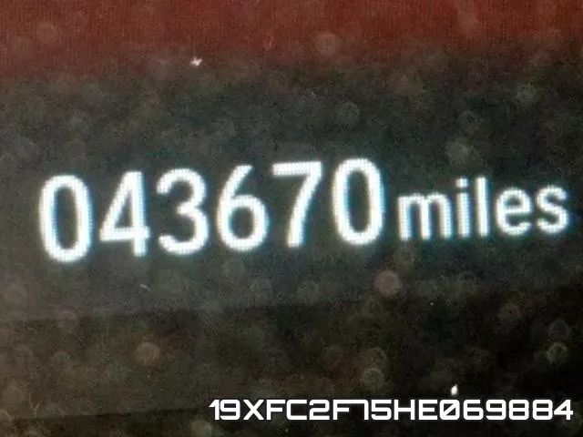 19XFC2F75HE069884 фото 9