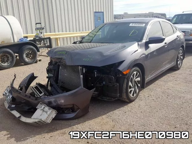 19XFC2F76HE070980 фото 3