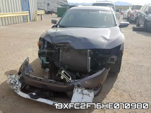 19XFC2F76HE070980 фото 10