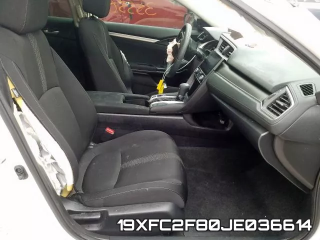 19XFC2F80JE036614 фото 6