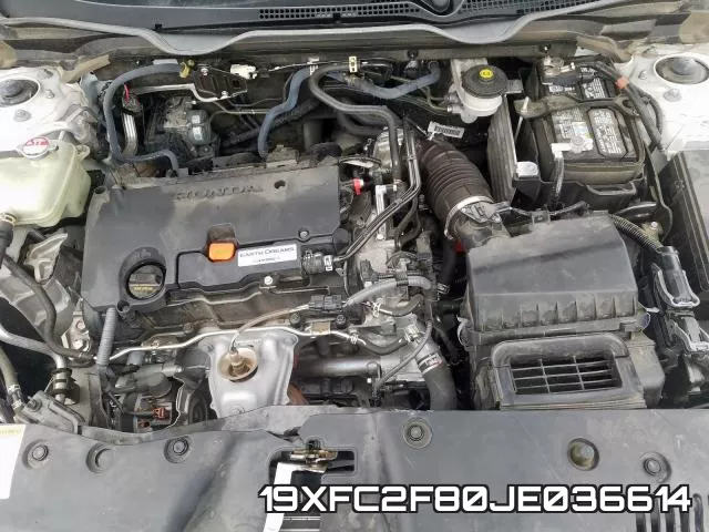 19XFC2F80JE036614 фото 8