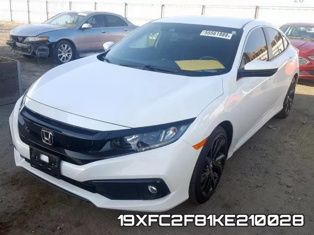 19XFC2F81KE210028 фото 3