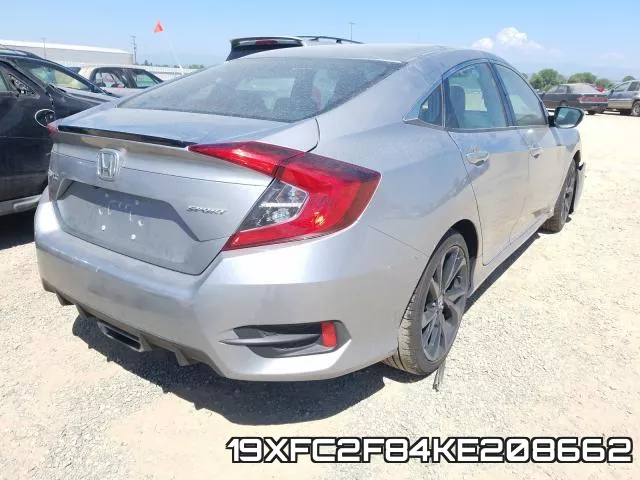19XFC2F84KE208662 фото 5