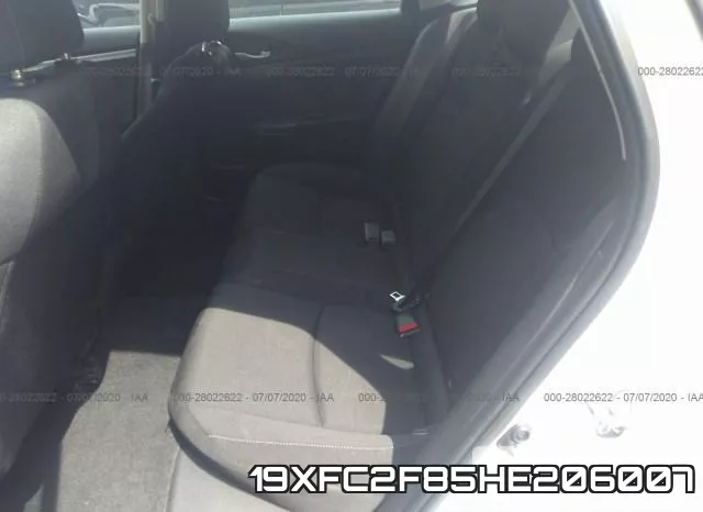 19XFC2F85HE206007 фото 9