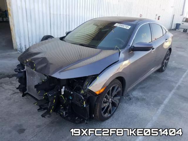 19XFC2F87KE051404 фото 3