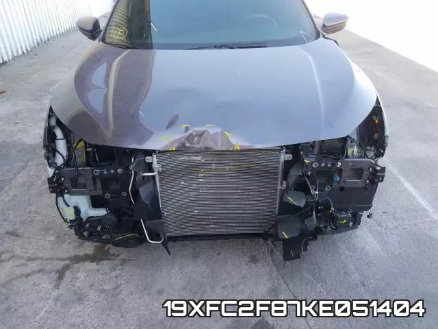 19XFC2F87KE051404 фото 10