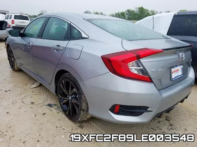 19XFC2F89LE003548 фото 4