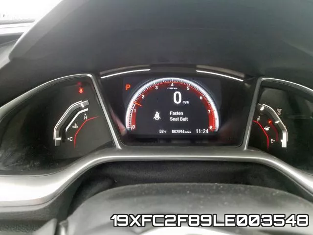 19XFC2F89LE003548 фото 9