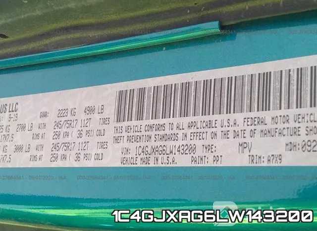 1C4GJXAG6LW143200 фото 10