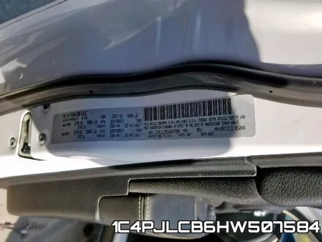 1C4PJLCB6HW507584 фото 2