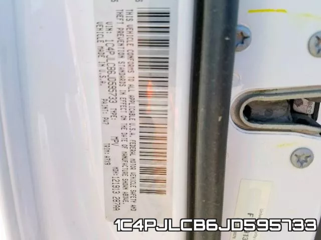 1C4PJLCB6JD595733 фото 2