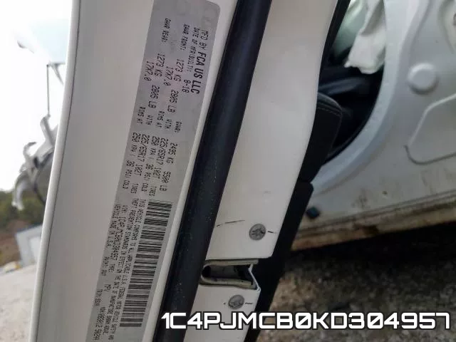 1C4PJMCB0KD304957 фото 2