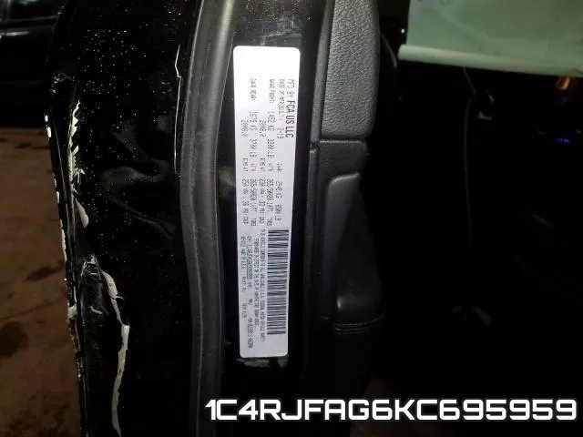 1C4RJFAG6KC695959 фото 2