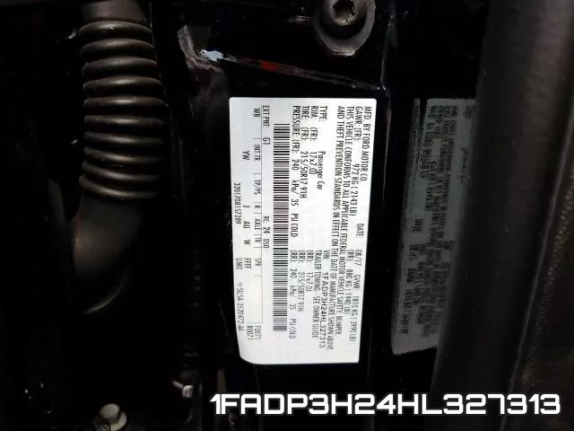 1FADP3H24HL327313 фото 2