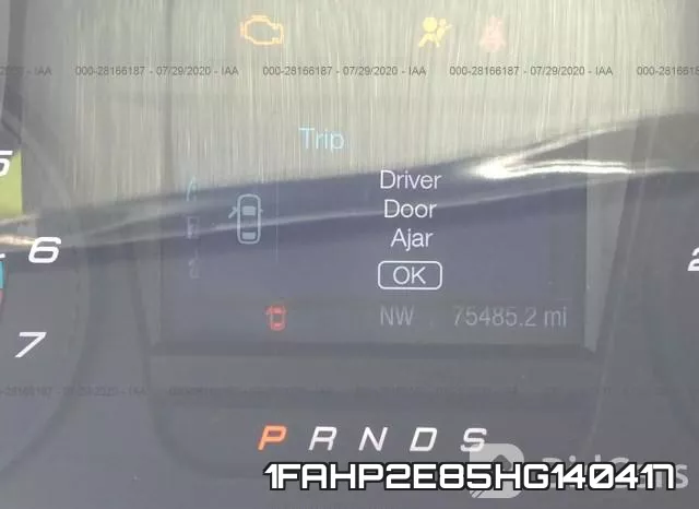 1FAHP2E85HG140417 фото 8