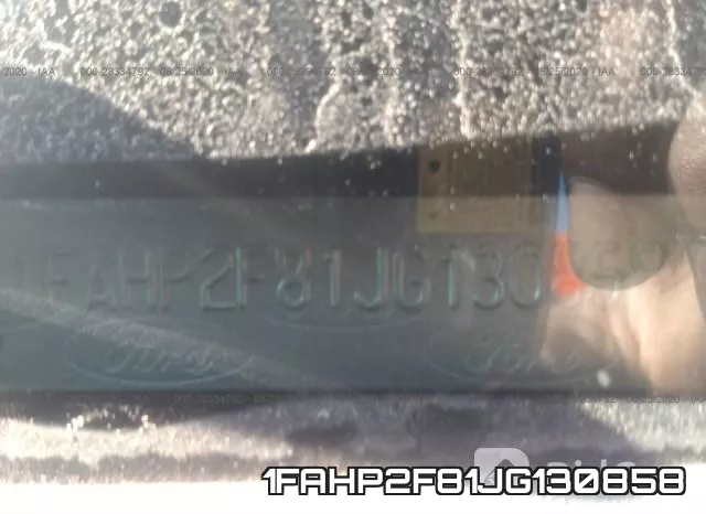 1FAHP2F81JG130858 фото 10