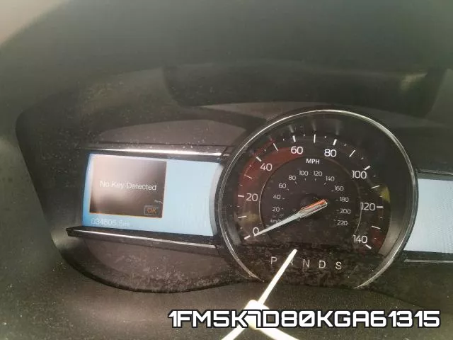 1FM5K7D80KGA61315 фото 9