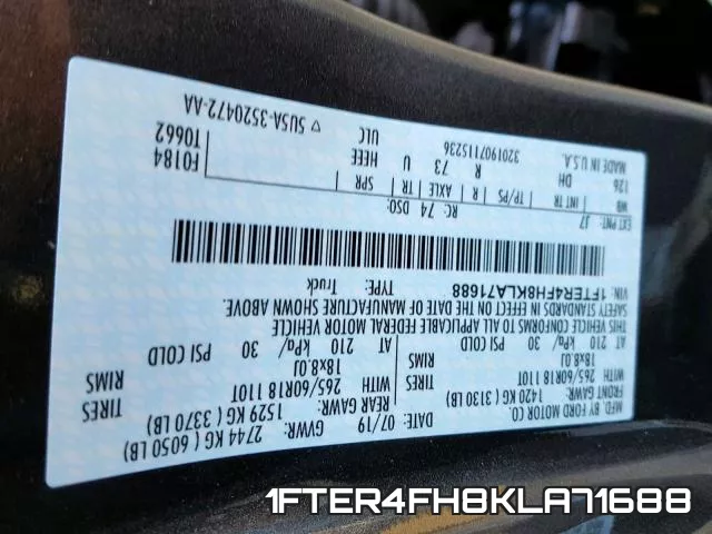 1FTER4FH8KLA71688 фото 2
