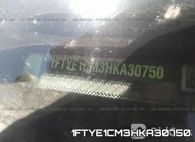 1FTYE1CM3HKA30750 фото 10