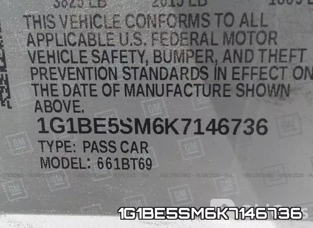 1G1BE5SM6K7146736 фото 10
