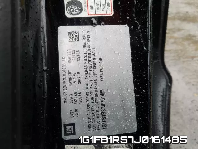 1G1FB1RS7J0161485 фото 2