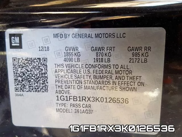1G1FB1RX3K0126536 фото 2