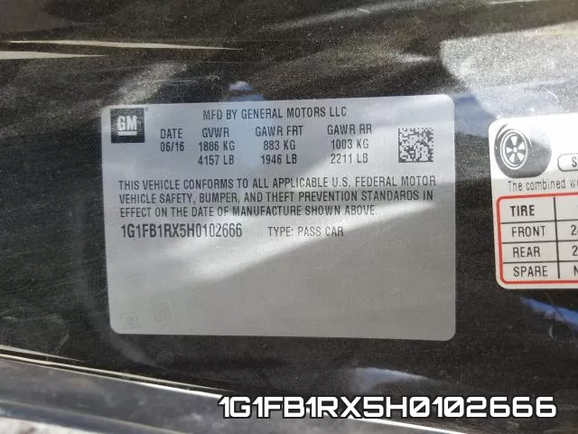 1G1FB1RX5H0102666 фото 2