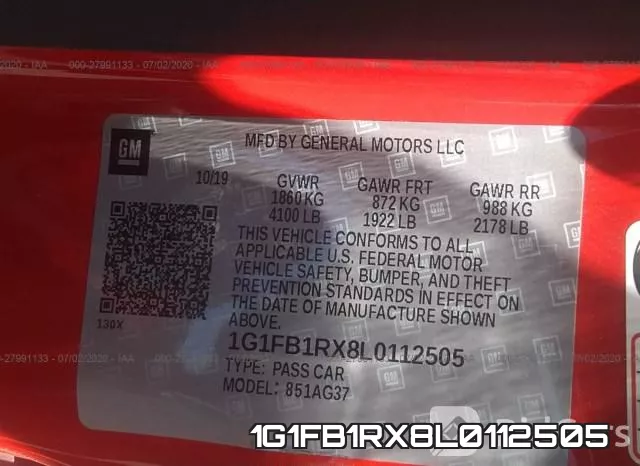 1G1FB1RX8L0112505 фото 9