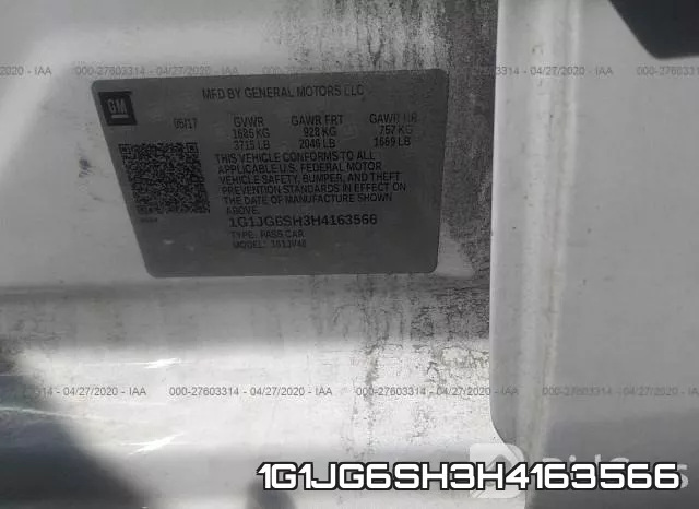 1G1JG6SH3H4163566 фото 10